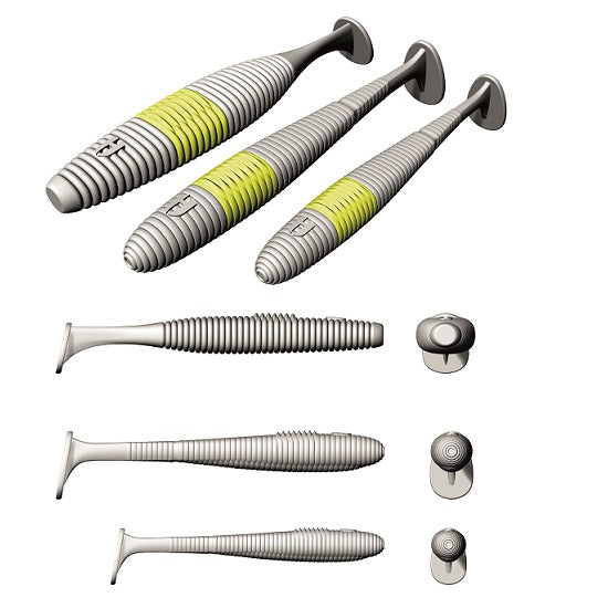 Shad Colmic Herakles OW105 10.5cm White Impact