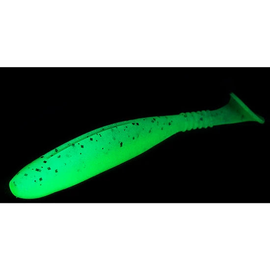 Shad Daiwa D.fin, Uv Chartreuse Tiger, 15cm, 3buc/pac