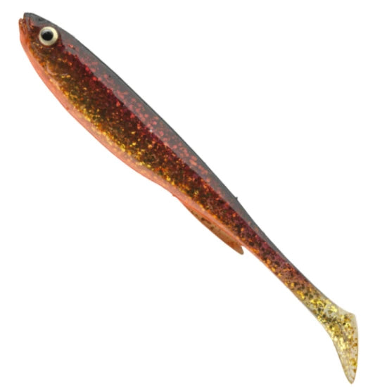 Shad Daiwa Grandwave Slim Shady Sea, Golden Flake, 13.5cm, 3buc/pac