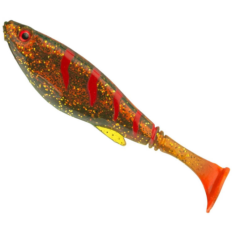 Shad DAIWA Prorex Belly, Motor Oil Tiger, 8.5cm, 4g, 4buc/pac