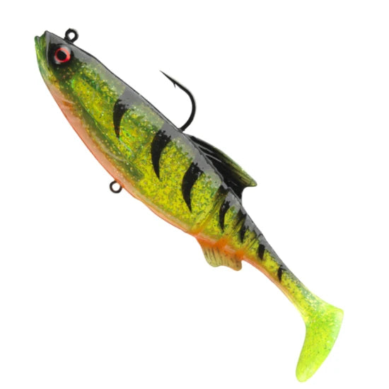 Shad Daiwa Prorex Lazy Roach, Ghost Firetiger, 12cm, 29g, 1buc/pac