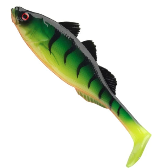 Shad Daiwa Prorex Live Perch, Firetiger, 7.5cm, 5buc/pac
