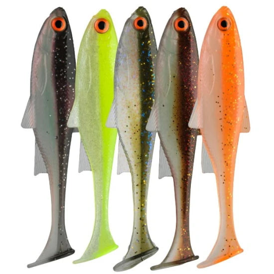 Shad Daiwa Prorex Live Roach, Color Mix, 8.5cm, 4g, 5buc/pac