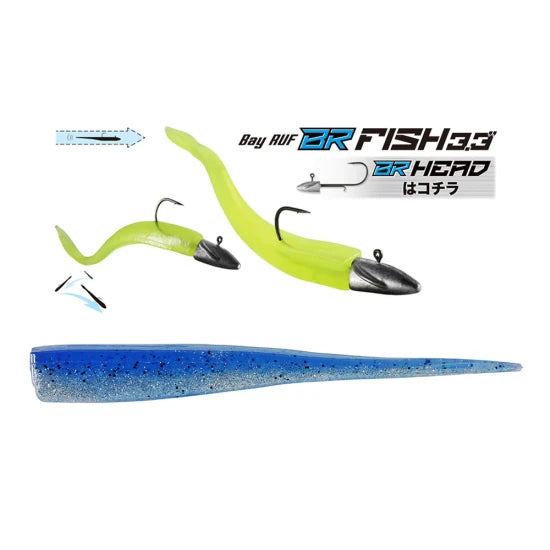 Shad Duo Bayruf Br Fish, Sardine, 8.4cm, 7buc/pac