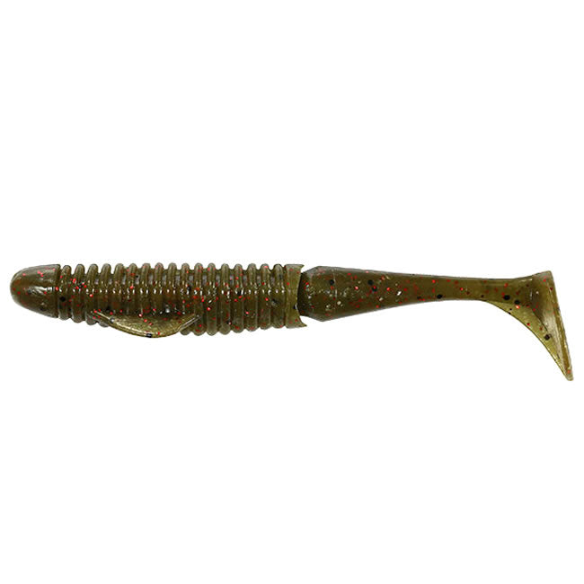 Shad DUO Boostar Wake 8.9cm F018 Green Pumpkin Red Flake