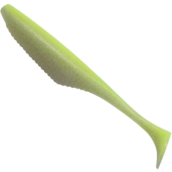 Shad Duo Realis Versa Shad Fat, F075 Chartreuse Shad, 17.8cm, 3buc/pac