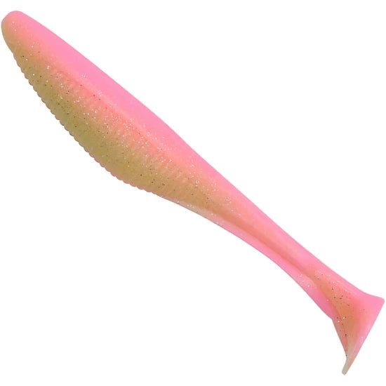 Shad Duo Realis Versa Shad Fat, F092 Pink Chart, 17.8cm, 3buc/pac
