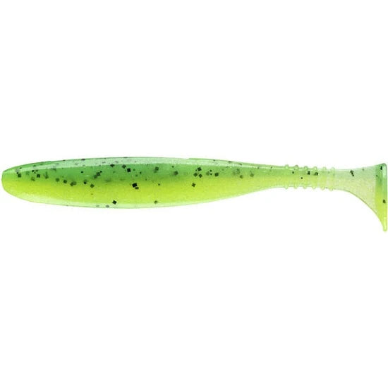 Shad Daiwa D.fin, Chartreuse Tiger, 7.5cm, 10buc/plic