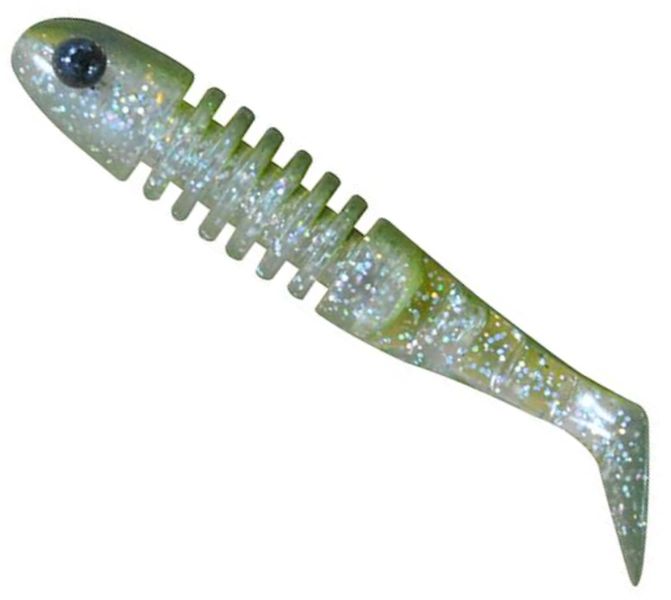 Shad Delalande Skeleton, Spy, 8cm, 5buc/pac