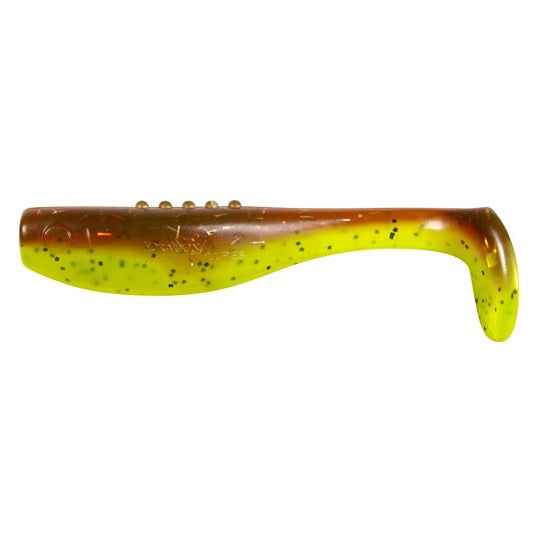 Shad Dragon Bandit PRO Chartreuse / Motor Oil 2.5 inch / 7.5cm