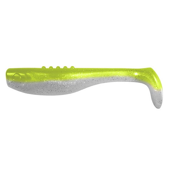 Shad Dragon Bandit PRO Pearl / Super Yellow 01501 4 inch /10cm