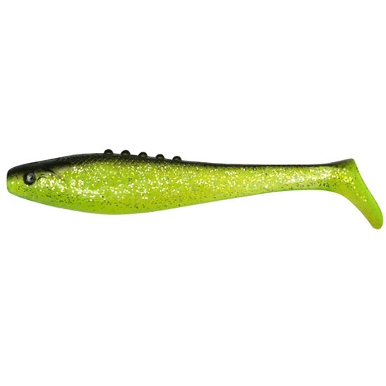 Shad Dragon Lunatic 8.5cm Chartreuse-Black