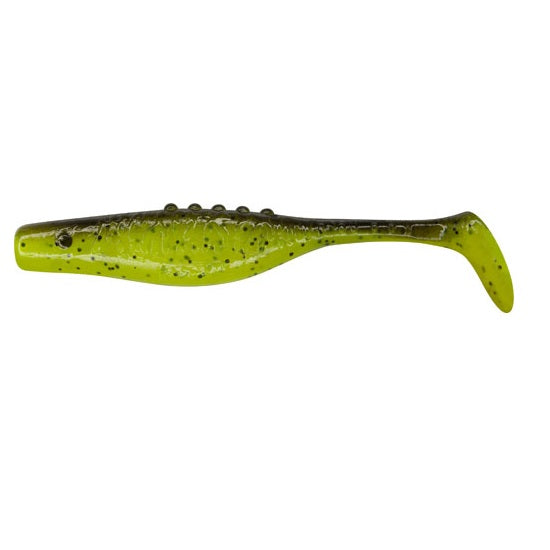 Shad Dragon Mamba II Chartreuse / Black 30105 3.5 inch / 8.5cm