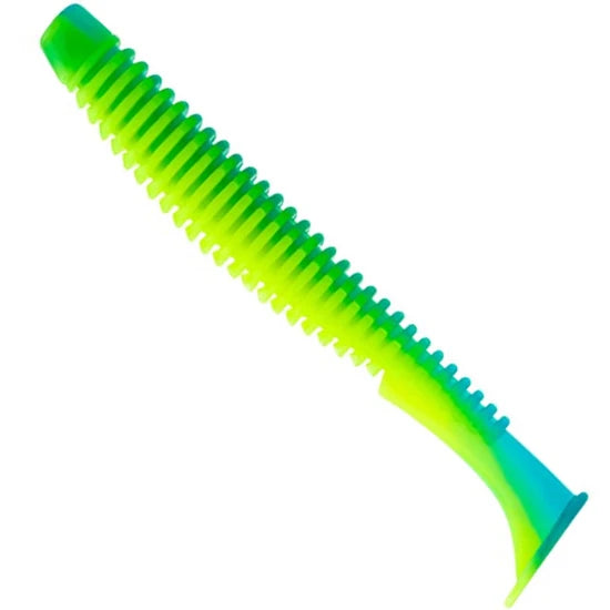 Shad Fast Strike Down Shad 9cm, Chartreuse Ice, 10buc/pac