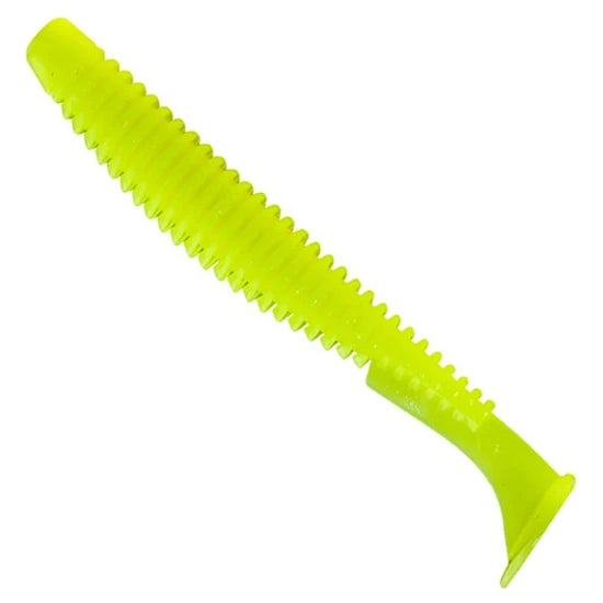Shad Fast Strike Down Shad 9cm, Neon Lemon, 10buc/pac
