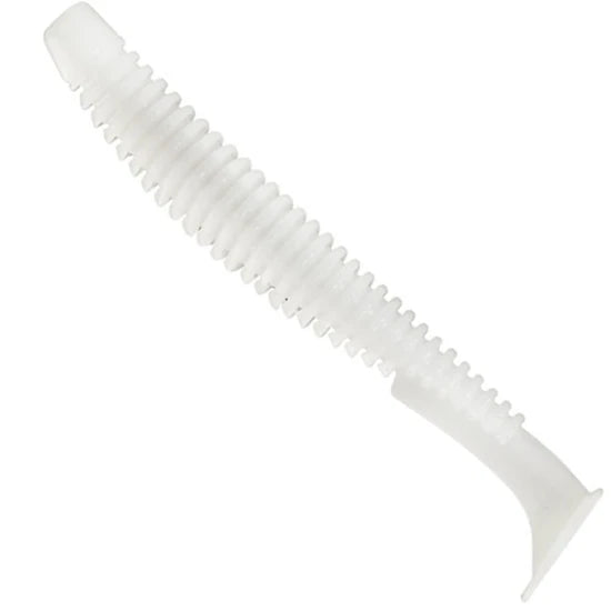 Shad Fast Strike Down Shad 9cm, White Milch, 10buc/pac