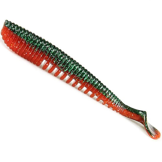 Shad Fast Strike Takeda, Green Red Pepper, 8cm, 3.2g. 10buc/pac