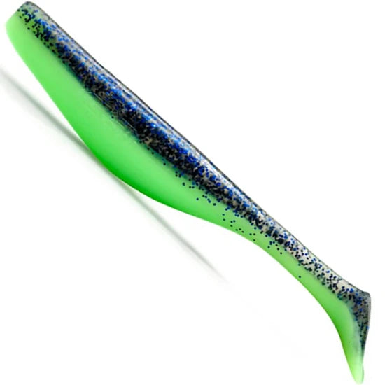Shad Fast Strike Turbo Zander, 10cm, Chartreuse Blue Ice, 10buc/pac