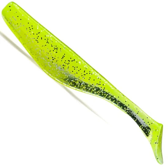 Shad Fast Strike Turbo Zander, 10cm, Chartreuse Clear, 10buc/pac