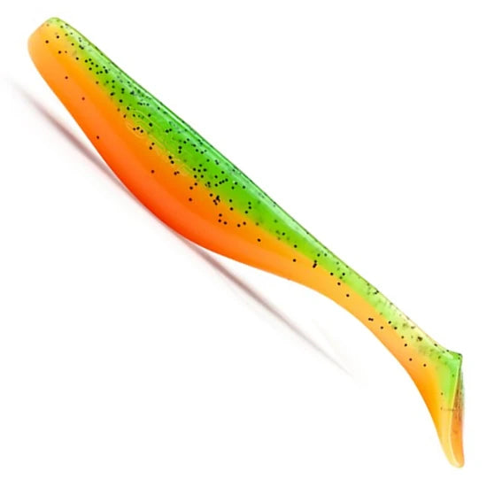 Shad Fast Strike Turbo Zander, 10cm, Orange Pepper Green, 10buc/pac