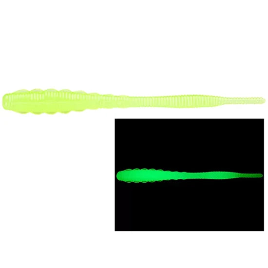 Shad Fishup Aji Scaly 3.3cm, Chartreuse Glow, 9buc/pac