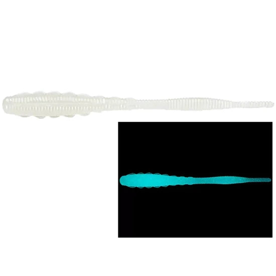 Shad Fishup Aji Scaly 3.3cm, White Glow, 9buc/pac