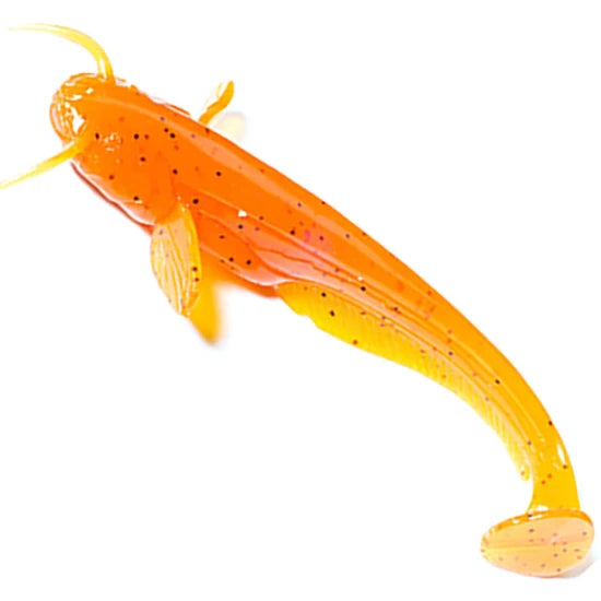 Shad Fishup Catfish, 5cm, Orange Pumpkin Black, 10buc/pac