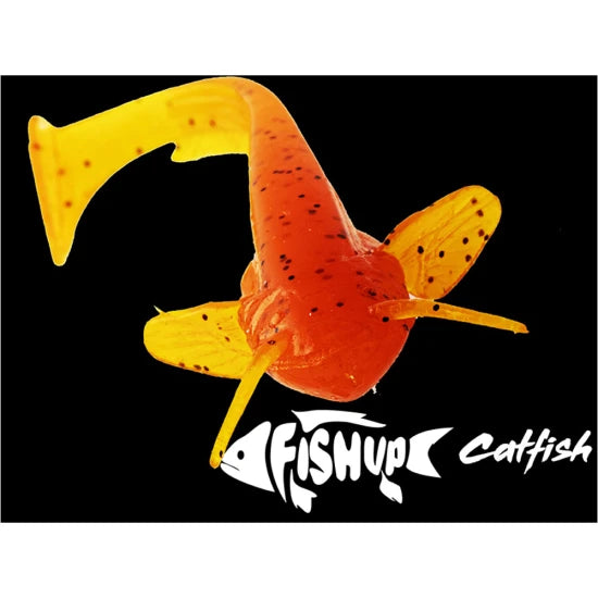 Shad Fishup Catfish, 5cm, Pearl, 10buc/pac