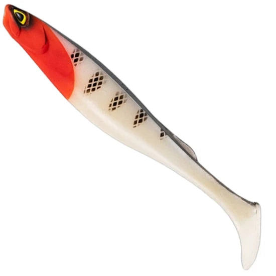 Shad Fishup Ram Shad, 20.3cm, 60g, Red Head, 1buc/pac