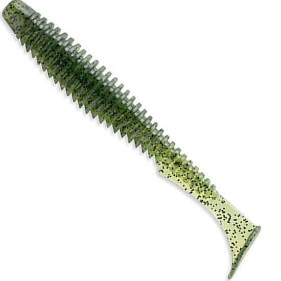 Shad Fishup U-shad, 10.1cm, Watermelon Seed, 8buc/pac