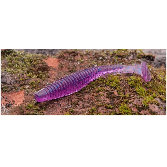 Shad Fishup U-shad, 206 Sky Chartreuse, 7cm, 9buc/pac