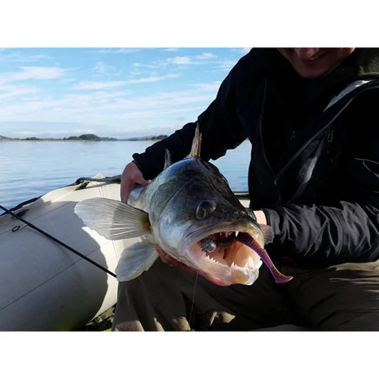 Shad Fishup U-shad, 7cm, Green Pumpkin Flo Chartreuse, 9buc/pac