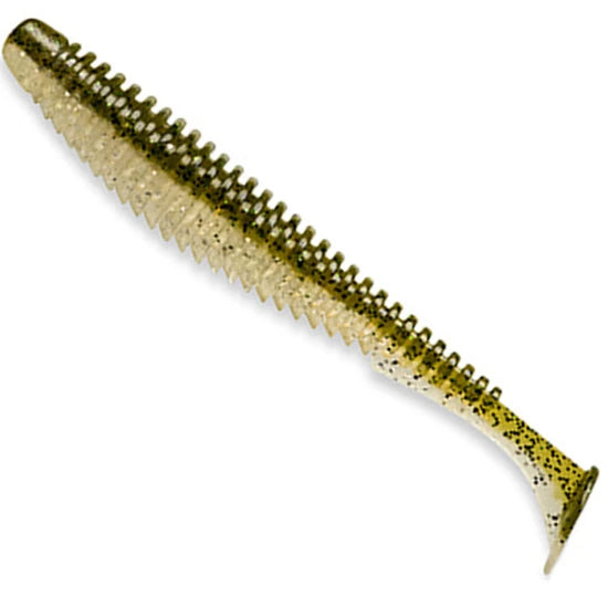 Shad Fishup U-shad, 7cm, Green Pumpkin Pearl, 9buc/pac