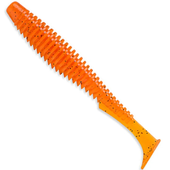 Shad Fishup U-shad, 9cm, Orange Pumpkin Black, 8buc/pac