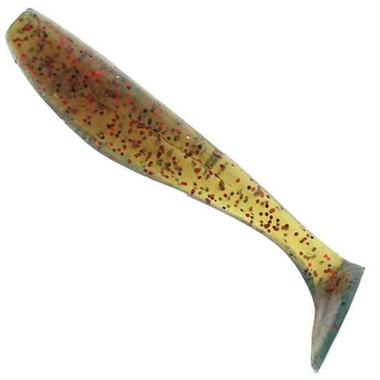 Shad Fishup Wizzle Shad, 3.5cm, Motor Oil Red, 10buc/pac