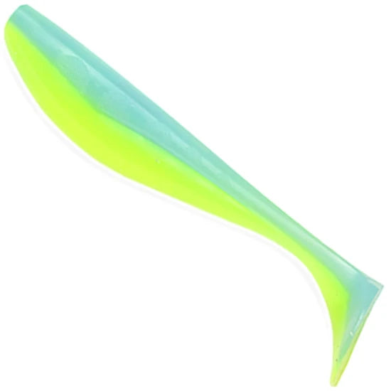 Shad Fishup Wizzle Shad, 5cm, Sky Chartreuse, 10buc/pac