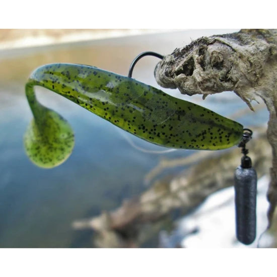 Shad Fishup Wizzle Shad, 8cm, Lemon, 8buc/pac