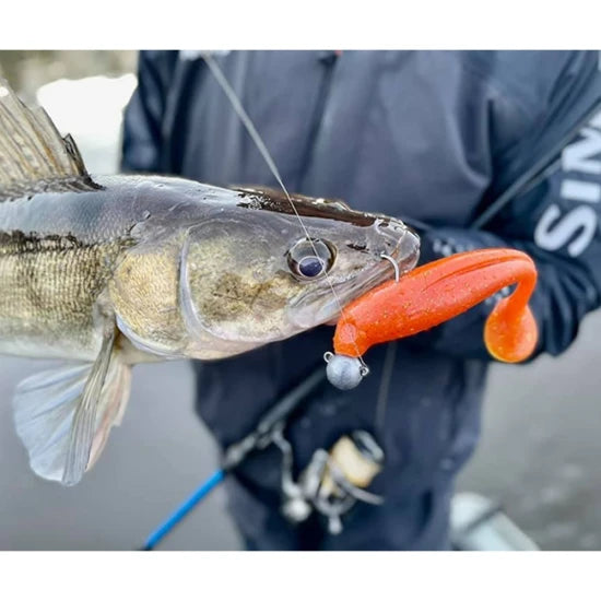 Shad Fishup Wizzle Shad, 8cm, Lemon, 8buc/pac