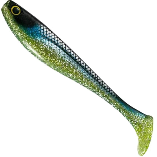 Shad Fishup Wizzle Shad Pike, 17.8cm, 40g, Blue Shiner Chart, 2buc/pac