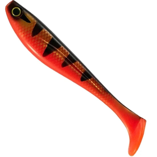 Shad Fishup Wizzle Shad Pike, 17.8cm, 40g, Red Tiger, 2buc/pac