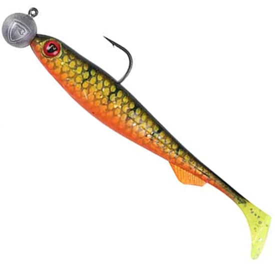 Shad Fox Rage Loaded Slick Shads, 13cm, Natural Perch, Jig 4/0-15g, 5buc/pac