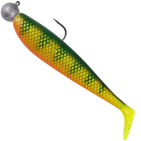 Shad Fox Rage Loaded Zander Pro Shads, 7.5cm, Natural Perch, Jig 1/0-5g, 5buc/pac