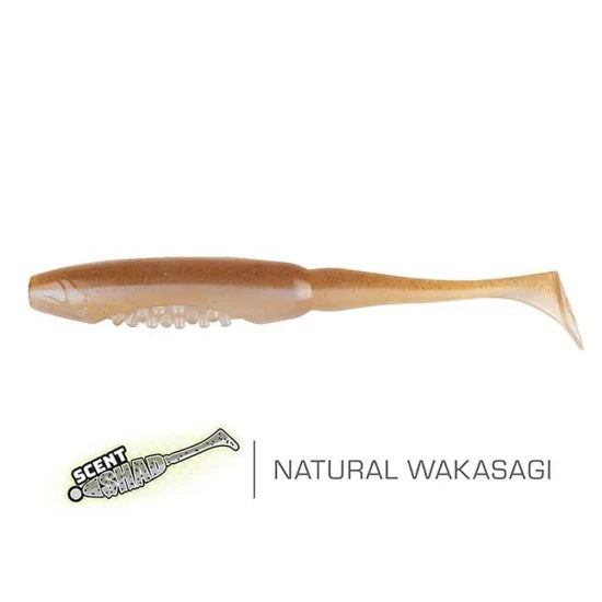 Shad Fox Rage Scent Shads, 11cm, Nat Wakasagi, 5buc/pac
