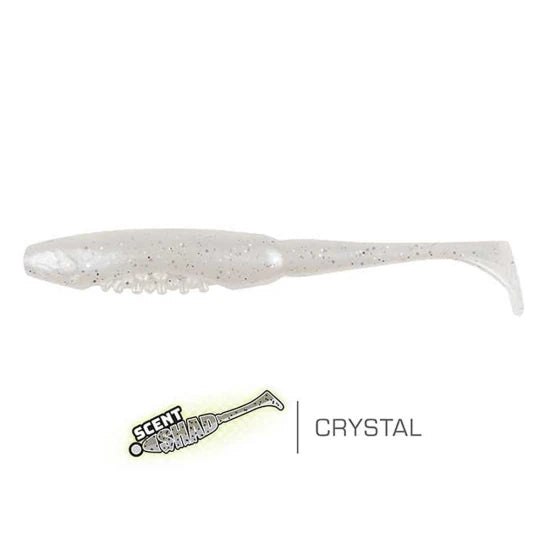 Shad Fox Rage Scent Shads, 7cm, Crystal, 5buc/pac