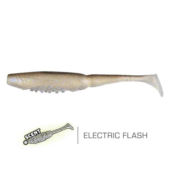 Shad Fox Rage Scent Shads, 7cm, Electric Flash, 5buc/pac