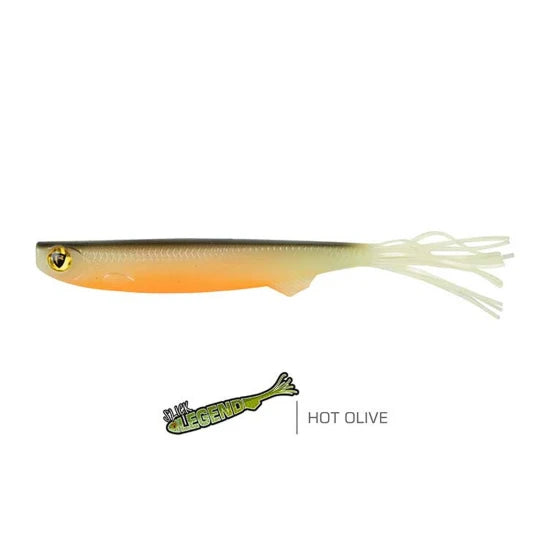 Shad Fox Rage Slick Legend, 18cm, Hot Olive, 4buc/pac