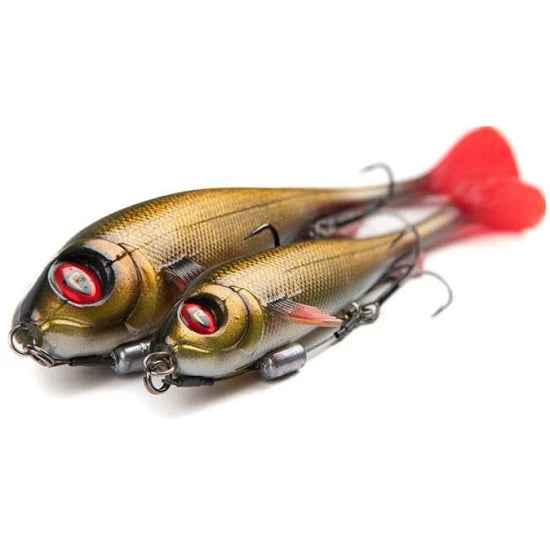Shad Fox Rage Super Slick Shad Loaded, Uv Golden Prey, 23cm, 1buc/pac