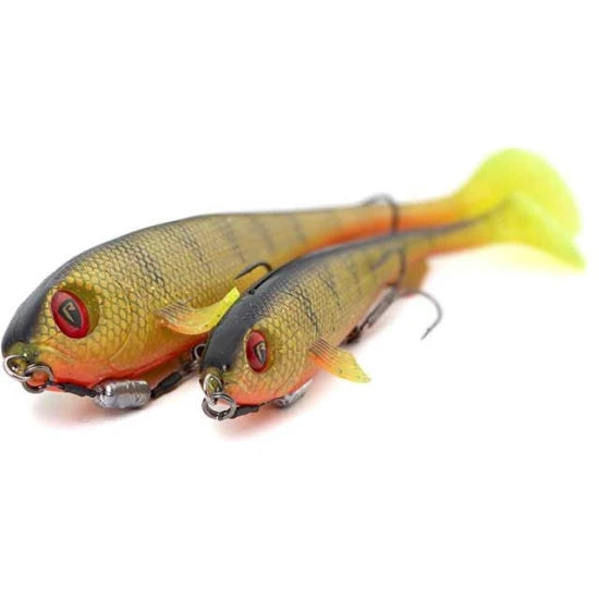 Shad Fox Rage Super Slick Shad Loaded, Uv Natural Perch, 18cm, 1buc/pac