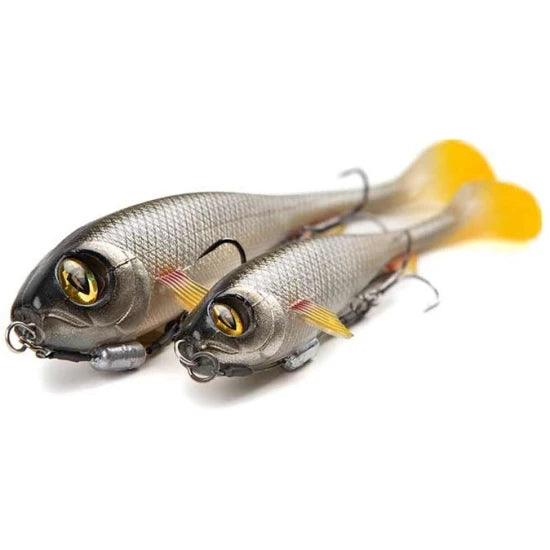 Shad Fox Rage Super Slick Shad Loaded, Uv Silver Ghost, 23cm, 1buc/pac