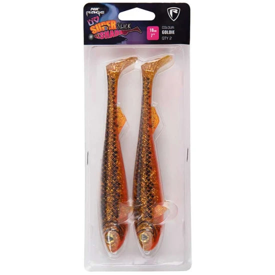 Shad Fox Rage Super Slik, Uv Goldie, 18cm, 2buc/pac